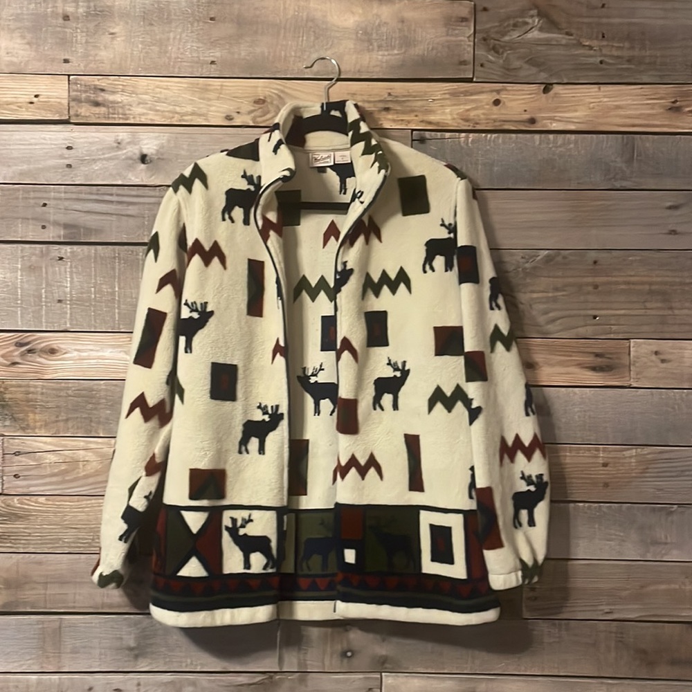 Vintage Woolrich Zip Up Sweater or Jacket - Picture 5 of 5
